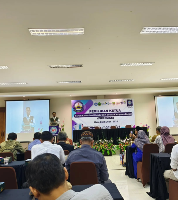 Kepemimpinan Baru: Bapak Widodo, ST., Terpilih sebagai Ketua FKKS SMK Kabupaten Bekasi Periode 2024–2028